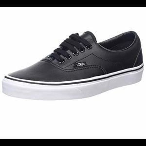 Vans Black Leather Shoes